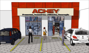 Projetos de lojas - Loja Achey