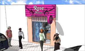 Projetos de lojas - Rose Modas